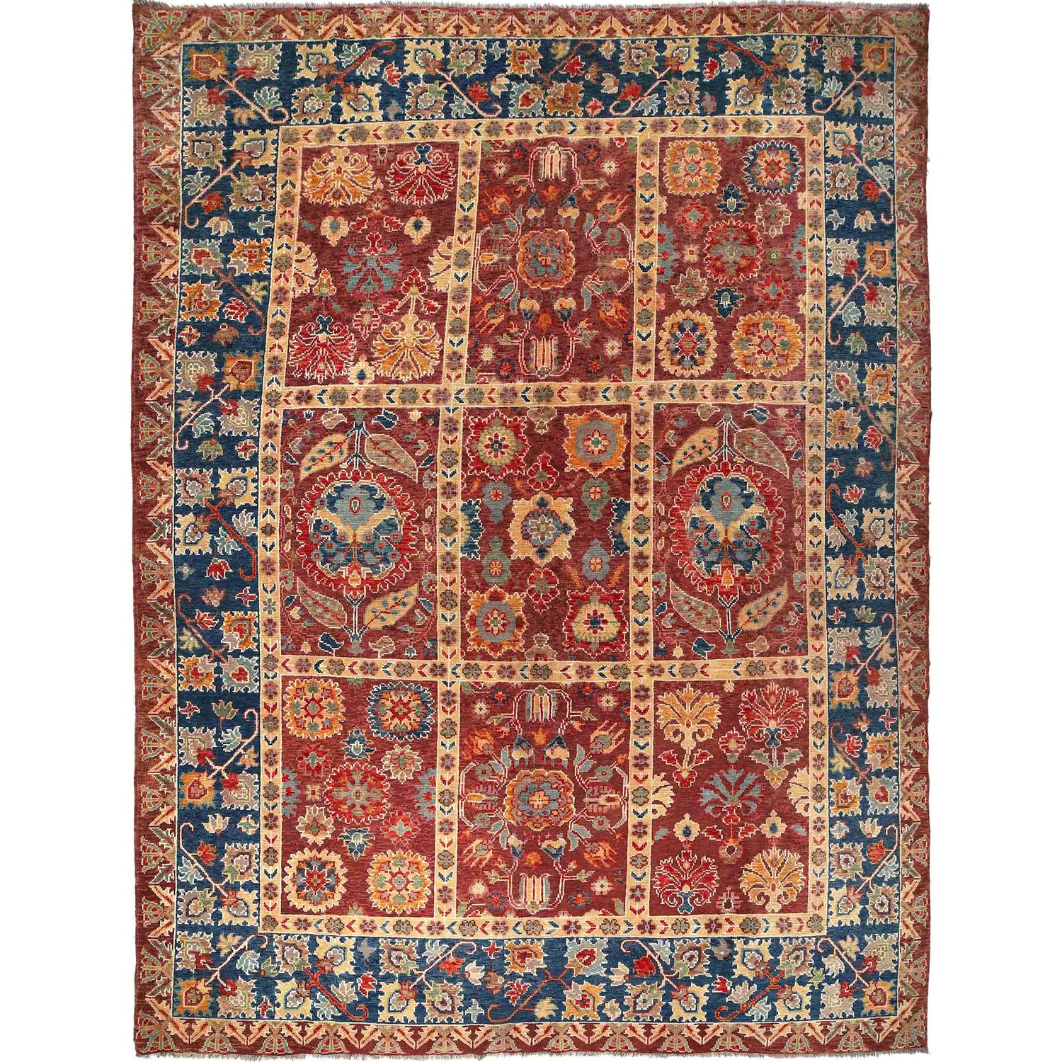Oriental Bakhtiar Area Rug 8' 12" x 11' 8" ft / 274 x 355 cm - No. G27692