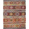 Hand Knotted Flatweave Kilim 6' 2" x 8' 1" ft / 188 x 246 cm - No. G27796