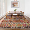 Hand Knotted Flatweave Kilim 6' 2" x 8' 1" ft / 188 x 246 cm - No. G27796