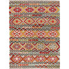 Hand Knotted Afghan Style Kilim 7' 9" x 5' 7" ft / 170 x 236 cm - No. G27803