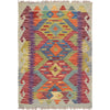 Small Size Chobi Kilim 2' 1" x 2' 11" ft / 64 x 89 cm - No. G27812