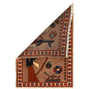 Handcrafted Afghan War Rug 2' 1" x 2' 11" ft / 63 x 90 cm - No. G27880