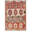 Handmade Turkish Design Wool Kilim 6' 10" x 9' 10" ft / 208 x 300 cm - No. G27882