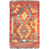 Handmade Vegetable Kilim 1' 4" x 2' 0" ft / 40 x 62 cm - No. G27905