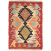 Handmade Vegetable Kilim 1' 5" x 2' 1" ft / 44 x 63 cm - No. G27920