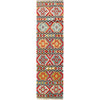 Long Kilim Runner 2' 5" x 10' 0" ft / 74 x305 cm - No. G28077