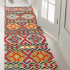 Long Kilim Runner 2' 5" x 10' 0" ft / 74 x305 cm - No. G28077