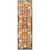 Long Chobi Kilim Runner 2' 9" x 9' 7" ft / 83 x292 cm - No. G28086