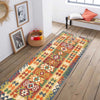 Long Chobi Kilim Runner 2' 9" x 9' 7" ft / 83 x292 cm - No. G28086