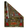 Green War Rug 2' 1" x 2' 10" ft / 64 x 86 cm - No. G28095