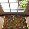 Green War Rug 2' 1" x 2' 10" ft / 64 x 86 cm - No. G28095