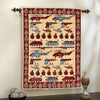 Handmade Afghan War Area Rug 3' 5" x 5' 0" ft / 104 x 152 cm - No. G29024