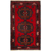 Red Baluchi Rug 2' 11" x 4' 11" ft / 89 x 149 cm - No. G29151