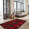 Red Baluchi Rug 2' 11" x 4' 11" ft / 89 x 149 cm - No. G29151