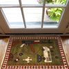 Authentic Afghan War Area Rug 2' 0" x 2' 11" ft / 61 x 88 cm - No. G29154