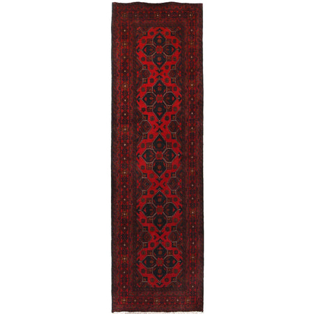 Hand knotted Khal Mohammadi Runner Carpet 2' 7" x 9' 3" ft / 80 x 283 cm - No. G29173