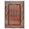 Colorful Flat-Weave Wool Kilim 9' 11" x 13' 5" ft / 302 x 410 cm - No. G29178