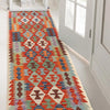 Hand Knotted Flatweave Kilim Runner 2' 10" x 9' 6" ft / 87 x 290 cm - No. G29746