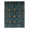 Hand knotted Contemporary Style Sultani Rug 4' 10" x 6' 6" ft / 147 x 198 cm - No. G31197