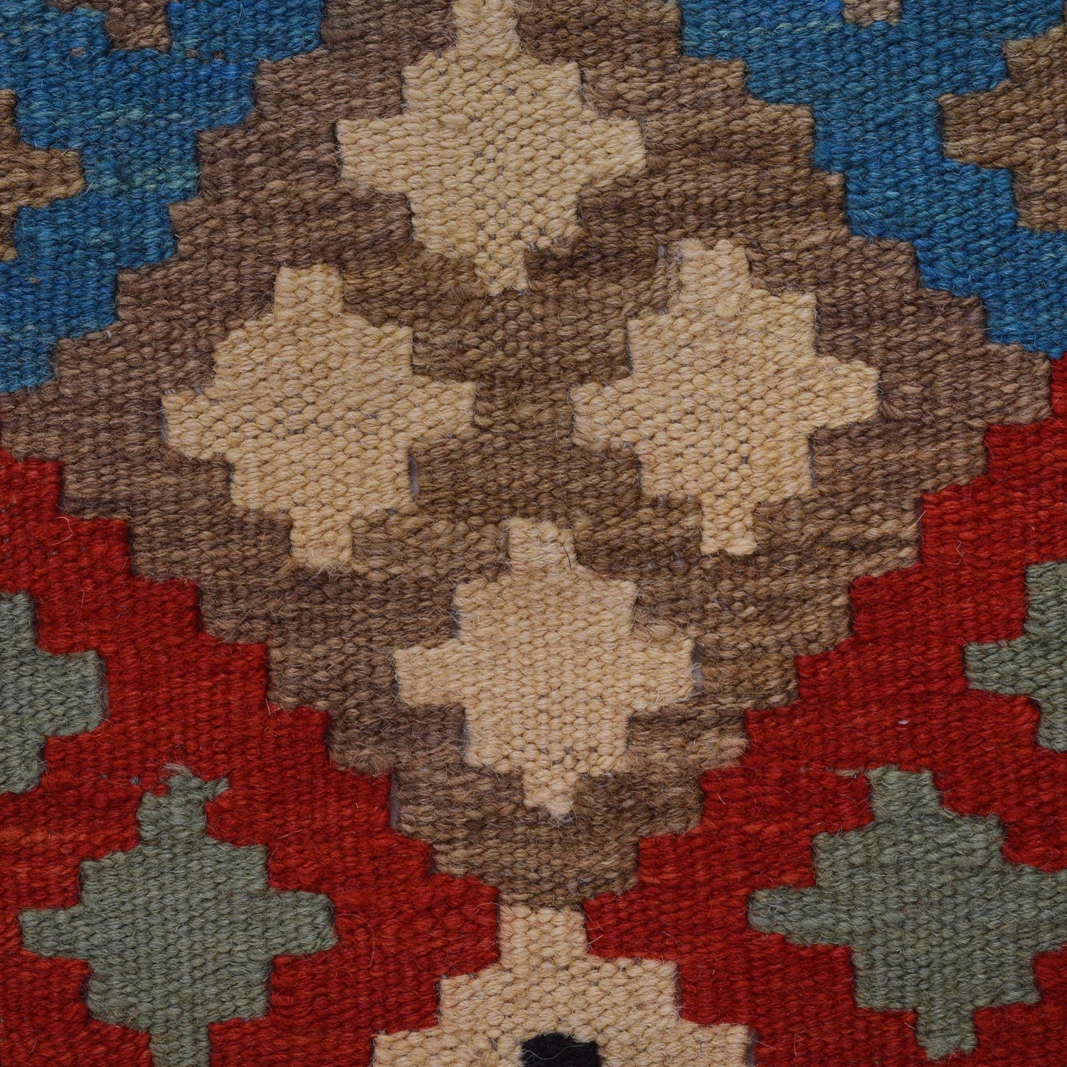 Hand Knotted Flatweave Kilim Runner 2' 2"x 6' 7" ft / 65 x 201 cm - No. G31270