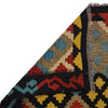 Colorful Flat-Weave Wool Kilim Runner 2' 2"x 6' 6" ft / 67 x 198 cm - No. G31274