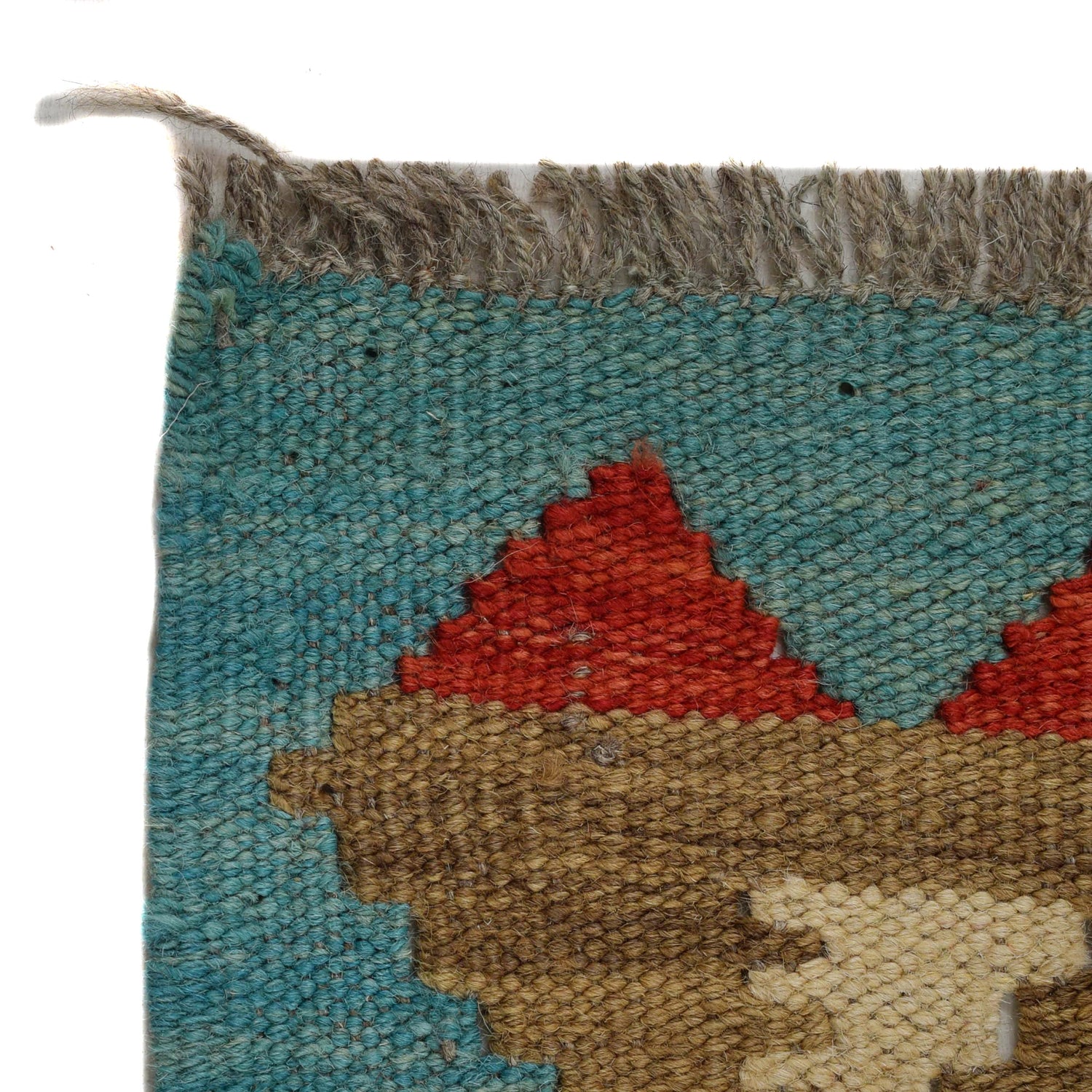 Short Kilim Runner 2' 2"x 6' 7" ft / 66 x 201 cm - No. G31277