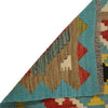 Short Kilim Runner 2' 2"x 6' 7" ft / 66 x 201 cm - No. G31277