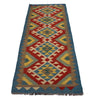 Short Kilim Runner 2' 2"x 6' 7" ft / 65 x 201 cm - No. G31278