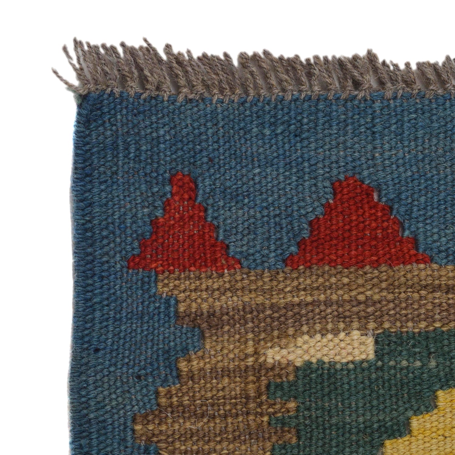 Short Kilim Runner 2' 2"x 6' 7" ft / 65 x 201 cm - No. G31278