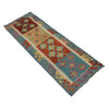 Hand Made Afghan Kilim Runner 1' 9" x 4' 9" ft / 53 x 146 cm - No. G31287