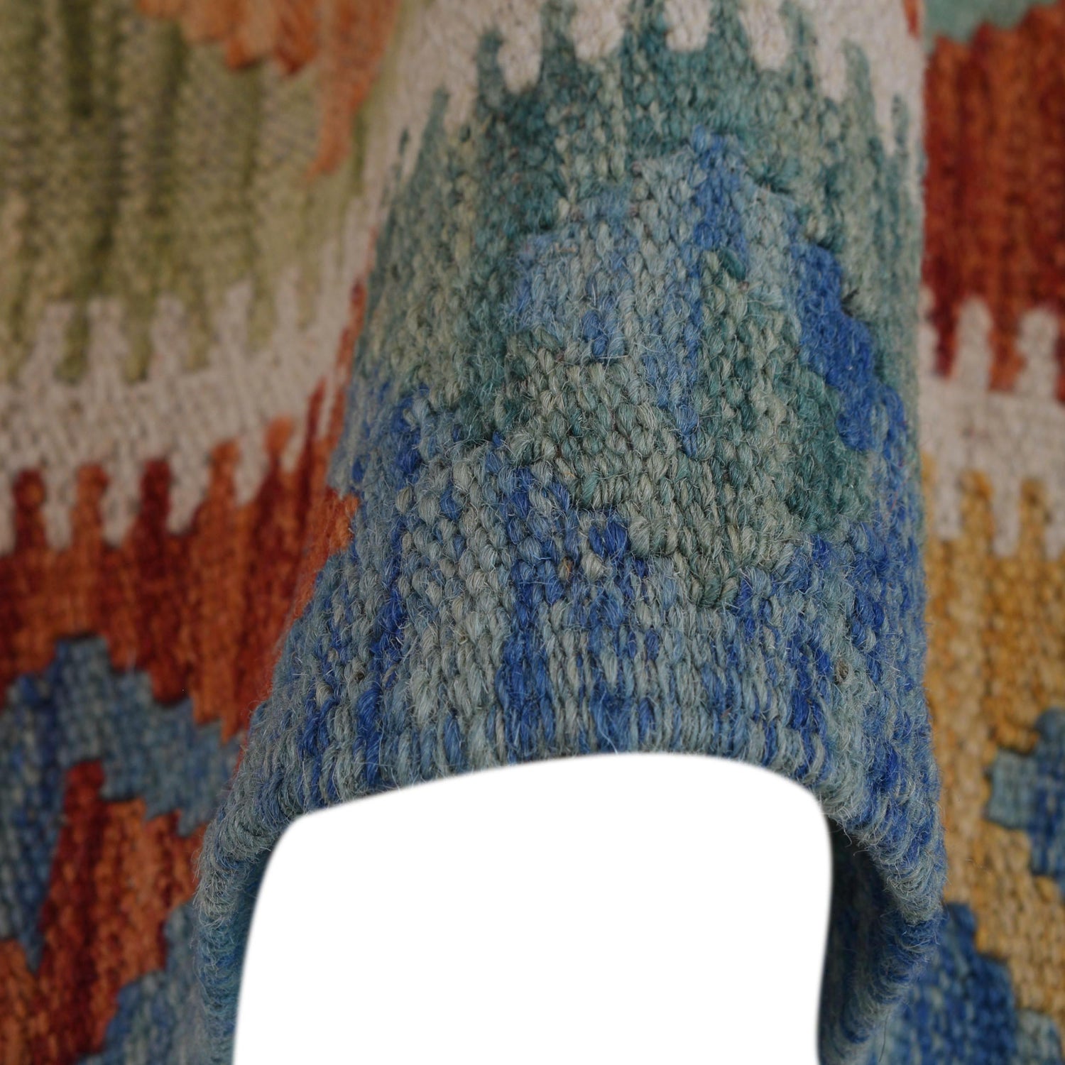 Hand Made Afghan Kilim Runner 1' 9" x 4' 9" ft / 53 x 146 cm - No. G31287