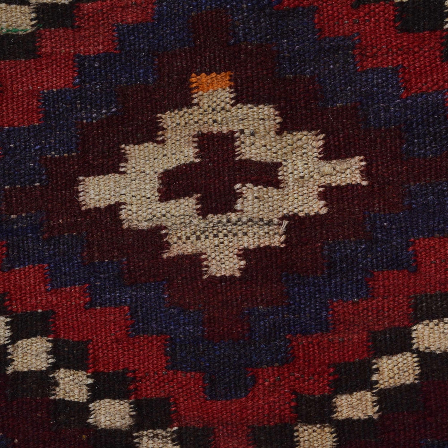 Afghan Vintage Kilim 6' 0" x 9' 3" ft / 184 x 282 cm - No. G31300