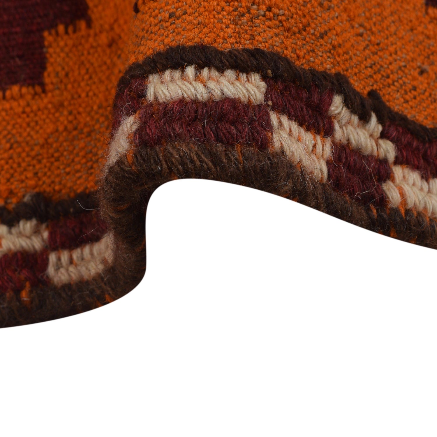 Flatweave Red Kilim 5' 9" x 9' 0" ft / 175 x 274 cm - No. G31301