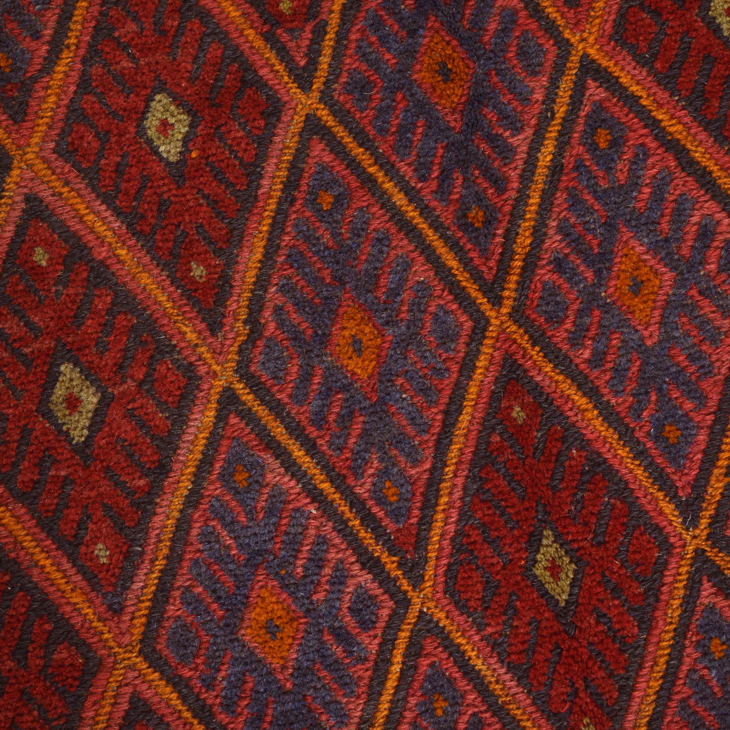 Hand Knotted Mashwani Area Rug 3' 10" x 4' 6" ft / 117 x 136 cm - No. G31316