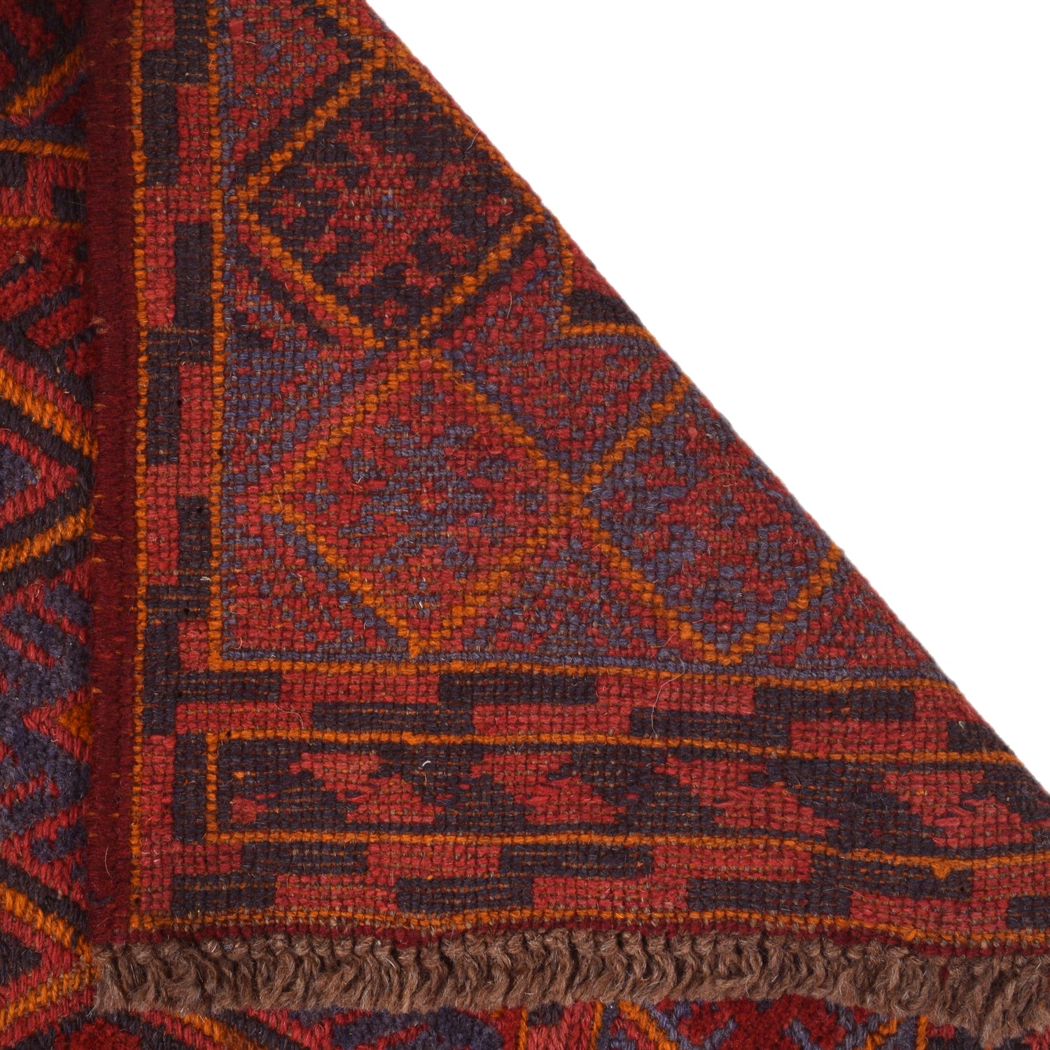 Hand Knotted Mashwani Area Rug 3' 10" x 4' 6" ft / 117 x 136 cm - No. G31316