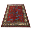 Handcrafted Afghan War Rug 3' 4" x 4' 9" ft / 102 x 144 cm - No. G31623