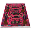 Hand-Knotted Afghan War Carpet 2' 8" x 4' 4" ft / 82 x 132 cm - No. G31626