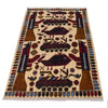 Beige Color War Rug 2' 11" x 4' 5" ft / 88 x 135 cm - No. G31654