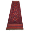 Hand Knotted Mashwani Runner Rug 2' 0" x 8' 8" ft / 62 x 263 cm - No. G31666