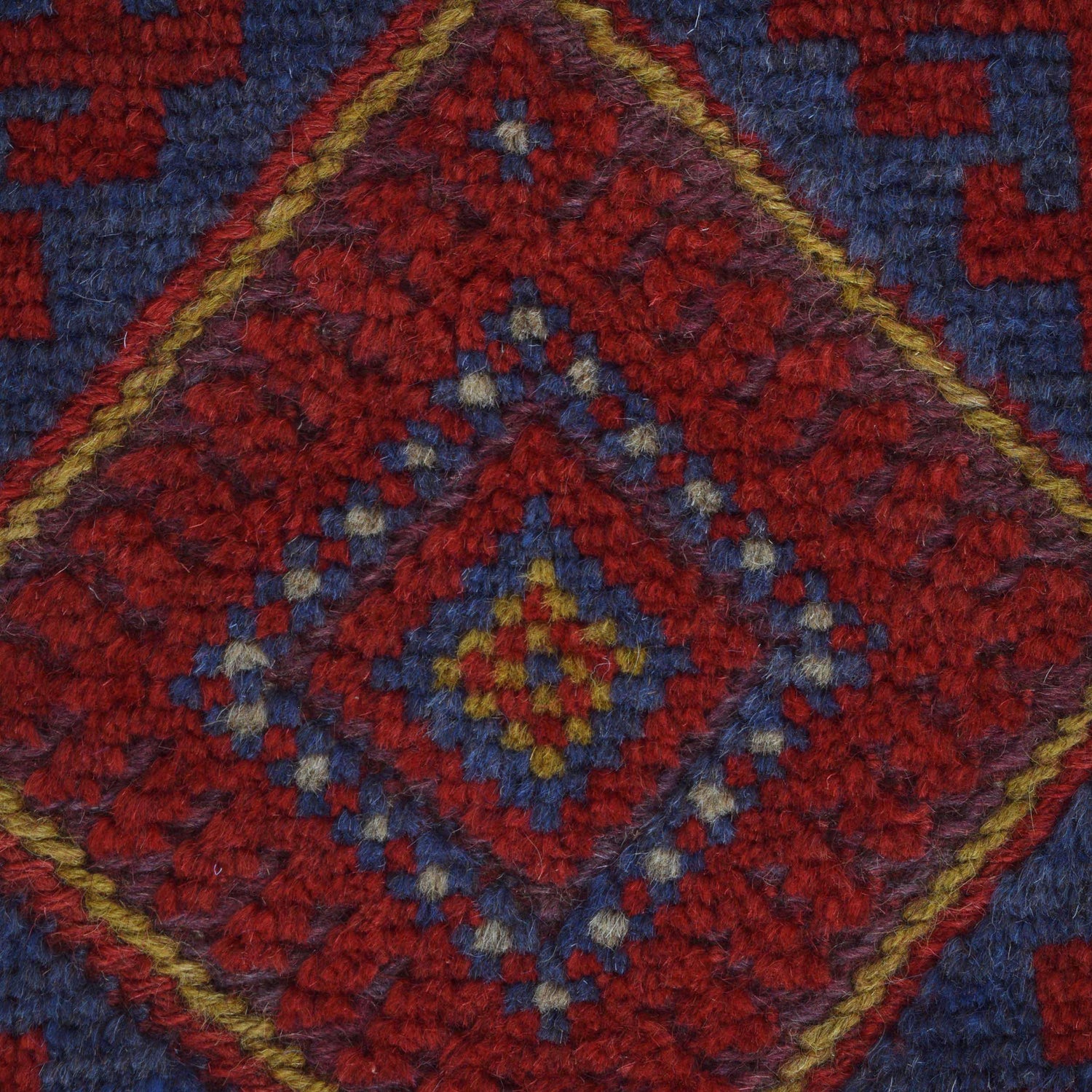 Hand Knotted Mashwani Runner Rug 2' 0" x 8' 8" ft / 62 x 263 cm - No. G31666