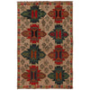 Tribal Baloch Rug 4' 2" x 6' 7" ft / 123 x 188 cm - No. G31680
