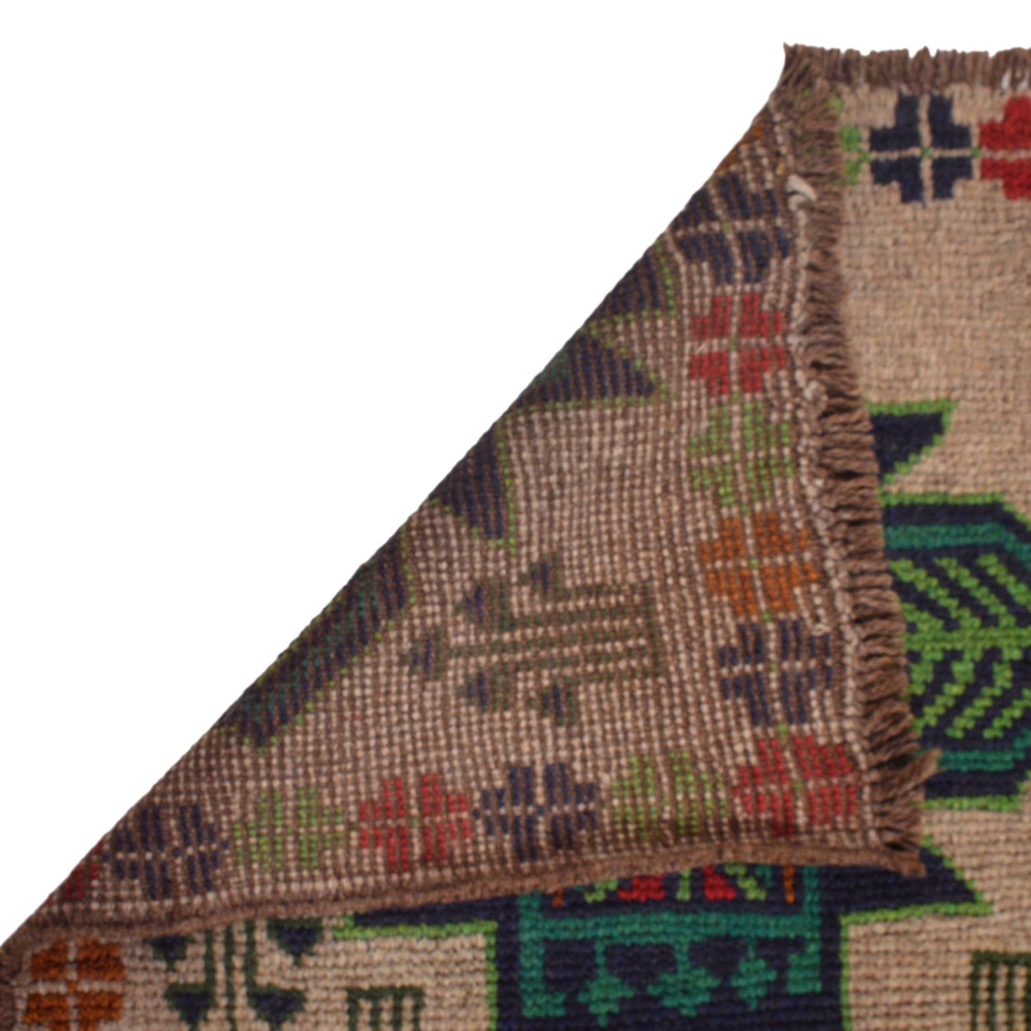 Tribal Baloch Rug 4' 2" x 6' 7" ft / 123 x 188 cm - No. G31680