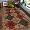 Tribal Baloch Rug 4' 2" x 6' 7" ft / 123 x 188 cm - No. G31680