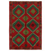 Tribal Baloch Rug 4' 2" x 6' 3" ft / 126 x 191 cm - No. G31681