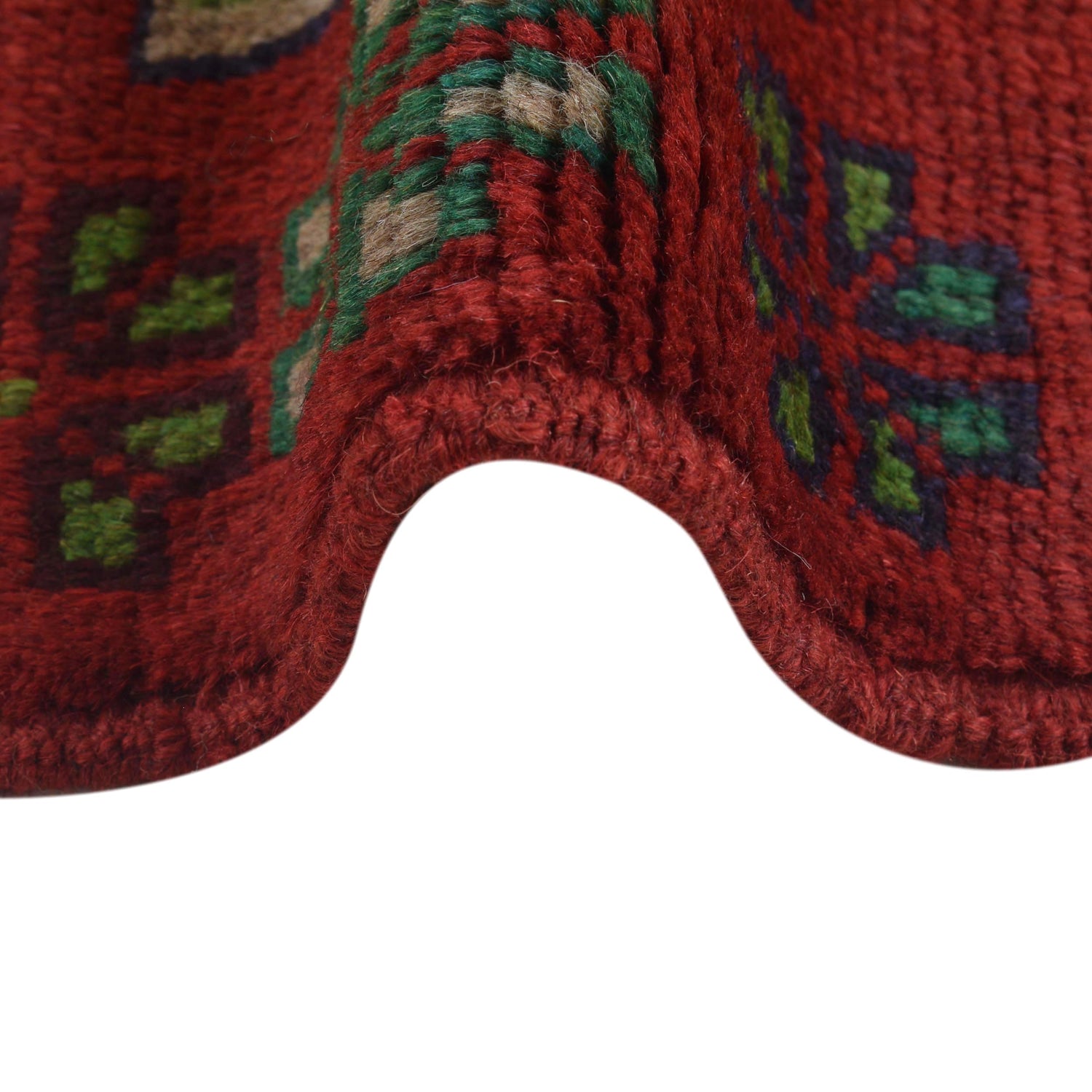 Tribal Baloch Rug 4' 2" x 6' 3" ft / 126 x 191 cm - No. G31681