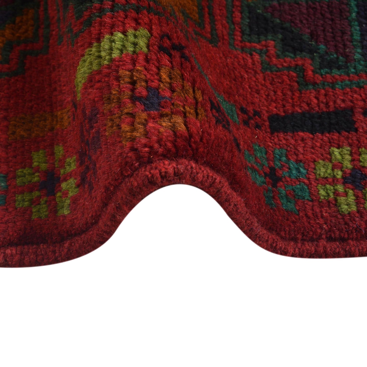 Tribal Baloch Rug 4' 0" x 6' 7" ft / 122 x 200 cm - No. G31682