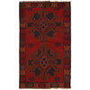 Baluch Small Size Rug 2' 8" x 4' 7" ft / 82 x 139 cm - No. G31694