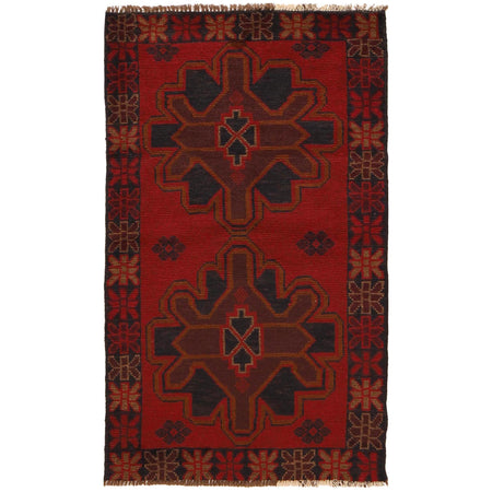 Baluch Small Size Rug 2' 8" x 4' 7" ft / 82 x 139 cm - No. G31694