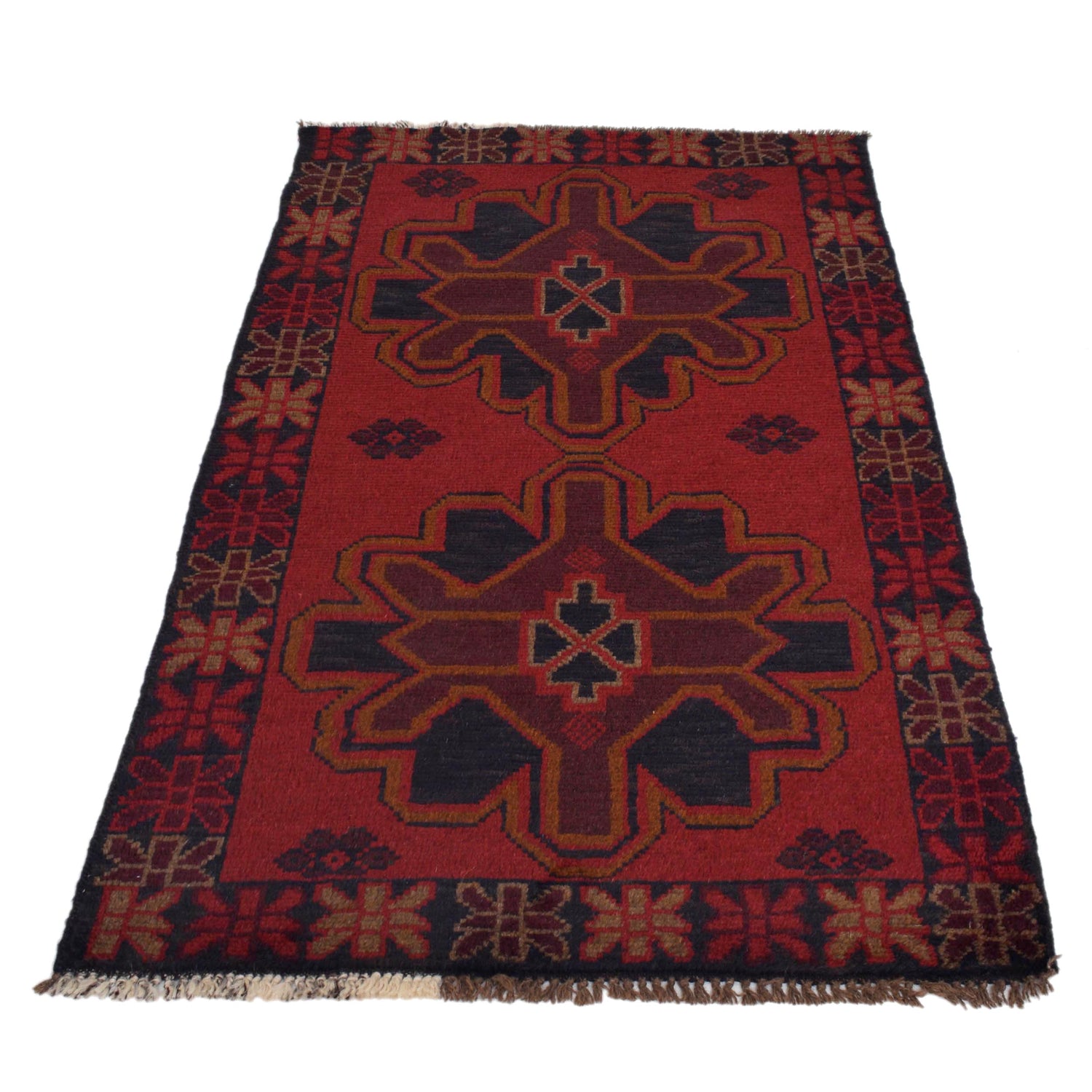 Baluch Small Size Rug 2' 8" x 4' 7" ft / 82 x 139 cm - No. G31694