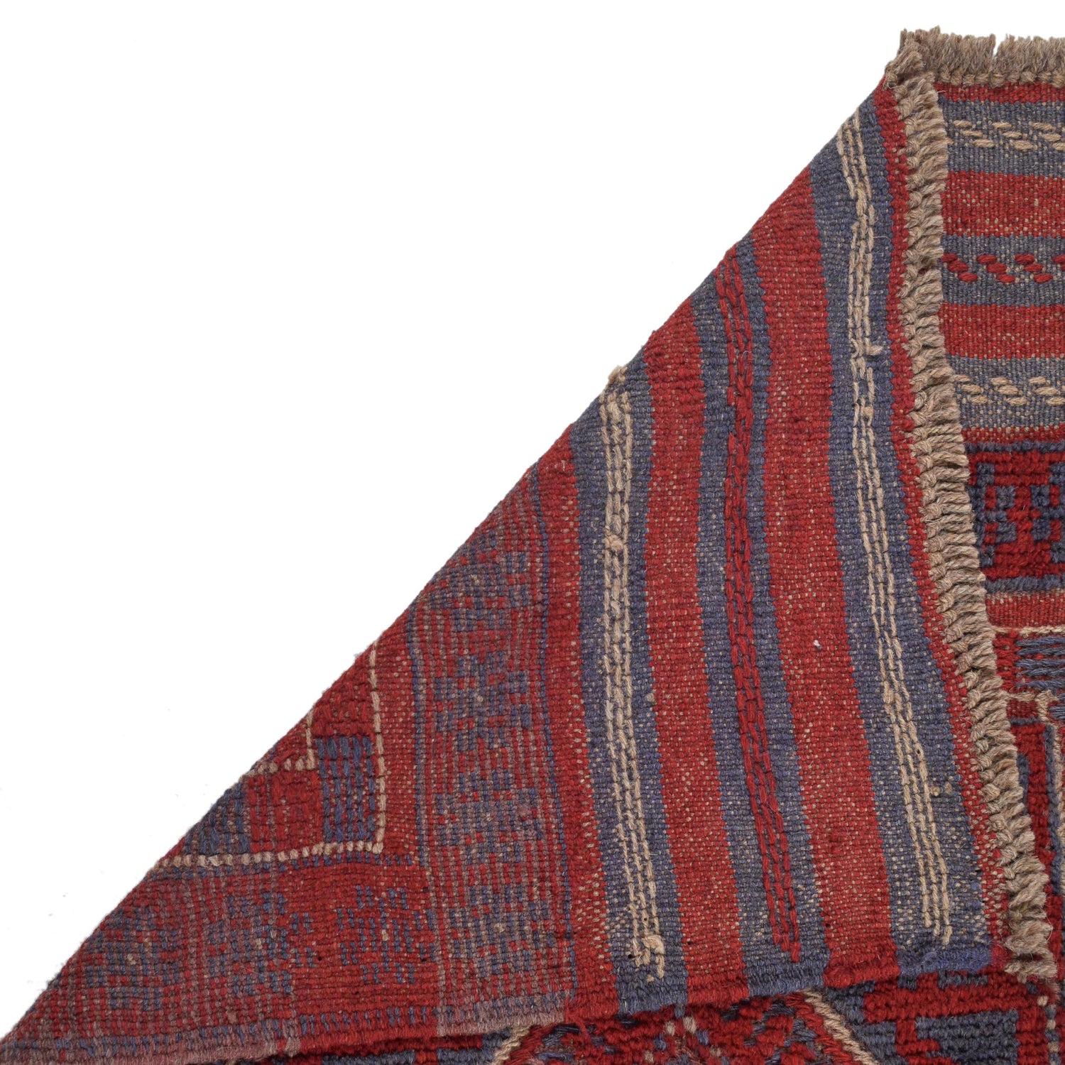 Handmade Wool Mushwani Runner 2' 2" x 8' 1" ft / 65 x 247 cm - No. G31754